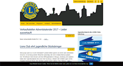 Desktop Screenshot of lions-club-guenzburg.de